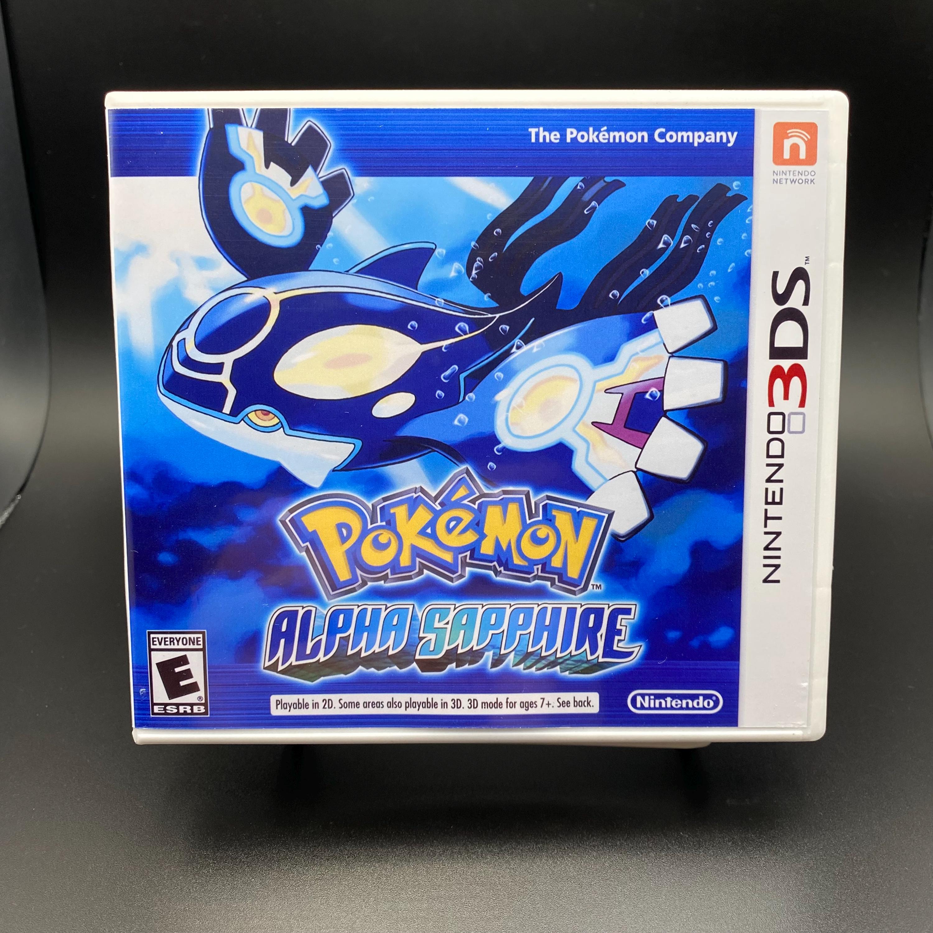 Pokémon Alpha Sapphire Version - Nintendo 3DS Case With Custom