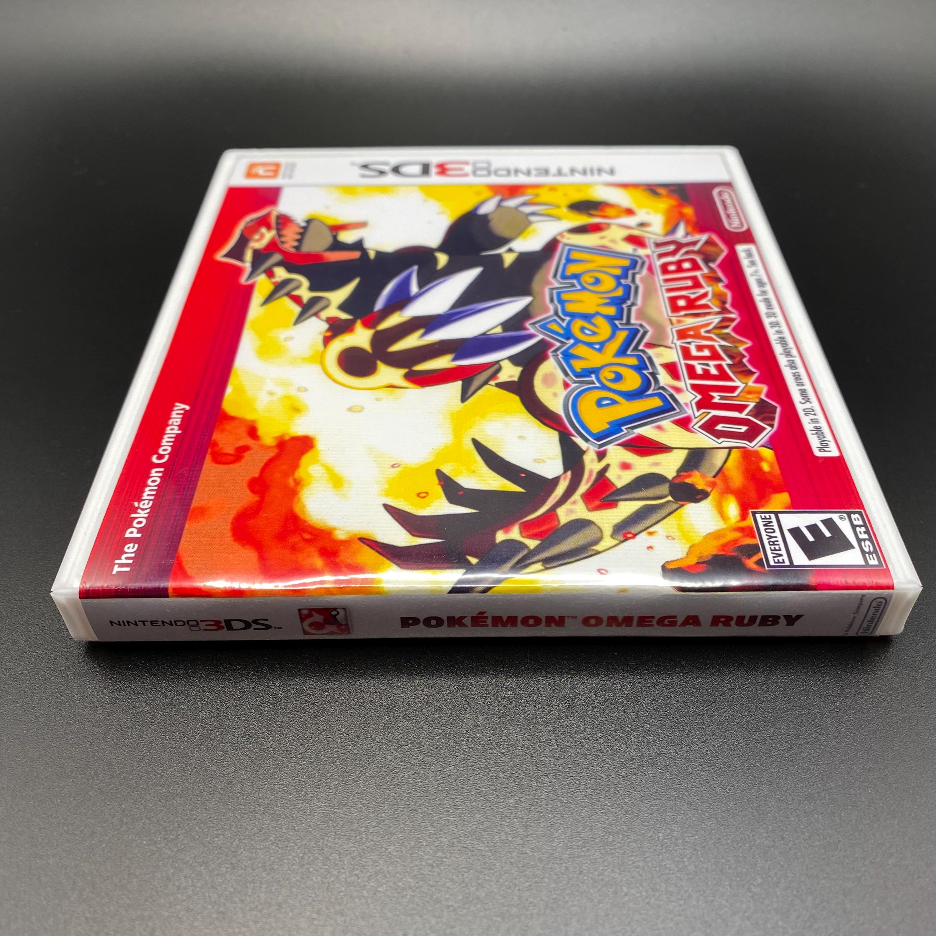 Pokémon Omega Ruby Version - Nintendo 3DS Case With Custom Artwork