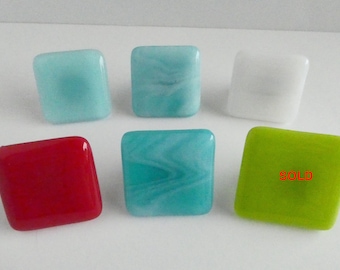 Fused Glass Cabinet Knobs - Odds And Ends on Sale by BPRDesigns