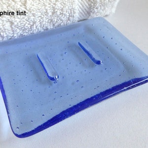 Fused Glass Soap Dish in Transparent Glass by BPRDesigns image 10