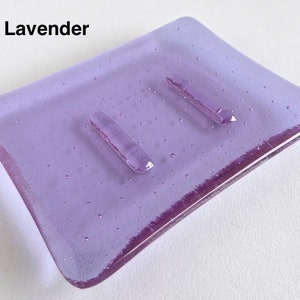 Fused Glass Soap Dish in Transparent Glass by BPRDesigns image 7