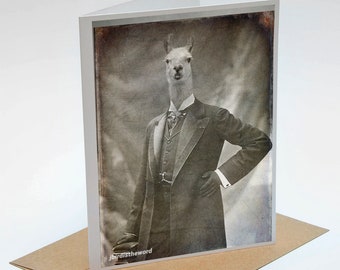 Funny Gift Exchange, Unique Gifts, Llama Lama, Animal Cards, Funny Unusual, Perfect Client, Moving Away, Graduation, For Teacher, Alpaca