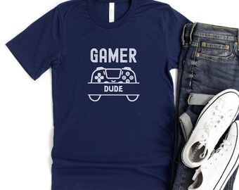 Custom Gamer Shirt, Customizable T Shirt, Gaming T Shirts, Matching Shirts, Matching Family, Geek Shirt, Gaming Shirt, Video Game