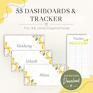 Printable budget binder cover sheets, cash stuffing categories (PDF), A6 zipper envelope method, financial planner, savings folder deposits
