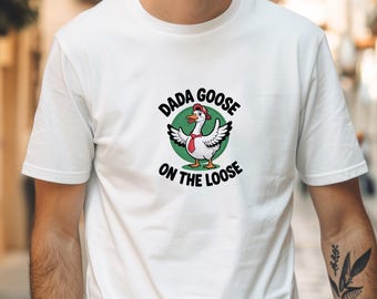 Silly Goose Dad Shirt, Preppy New Dad Sweatshirt, Pregnancy Announcement Hoodie, Trendy Fathers Day Gift, Funny Goose Gift for Husband, T683