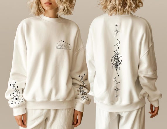 Feyre's Tattoo Sweatshirt, The Night Court Shirt, The City of Starlight Hoodie, A Court of Thorns and Roses Tee, Acotar Velaris Gift, TF6503