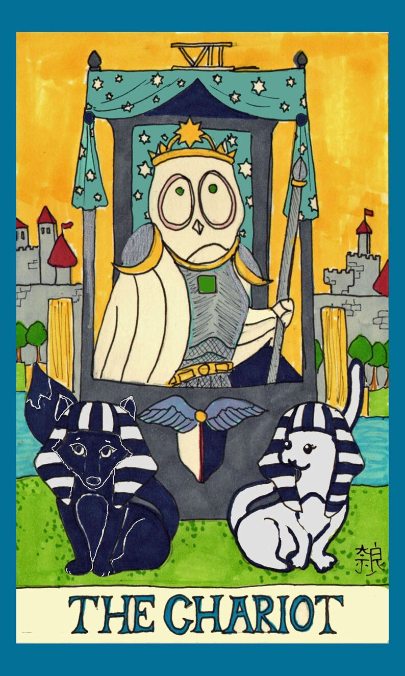 The Neurotic Owl Tarot Etsy