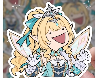 Funny Vesna Sticker Genshin Impact Chibi Meme Fan Art