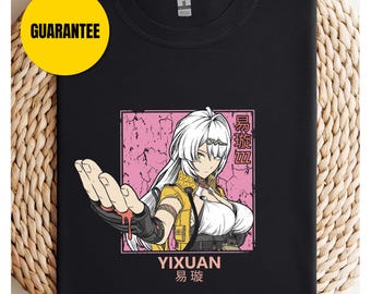 Yixuan ZZZ Shirt (Blood Hands) ZZZ Fan Art, Zenless Zone Zero, gift her gift men gift boy gift