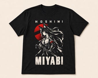 Miyabi, ZZZ Zenless Zone Zero, Waifu T-Shirt, Fan Art Shirt