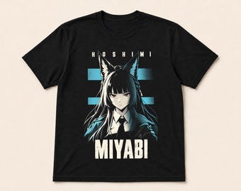 Miyabi, ZZZ Zenless Zone Zero, Waifu T-Shirt, Fan Art Shirt