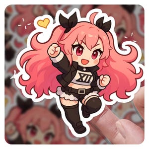 Zenless Zone Zero Sticker | Nicole Demara Sticker | 3&quot; Vinyl Sticker | Nicole Demara Zenless Zone Zero | Nicole Demara Sticker | Fanart