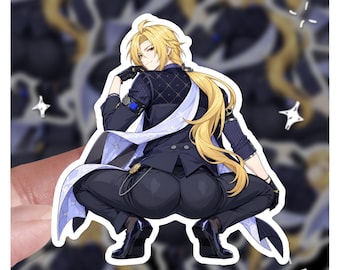 Zenless Zone Zero Hugo Vlad Sticker | ZZZ Anime Fan Art Decal (3x3 inch)