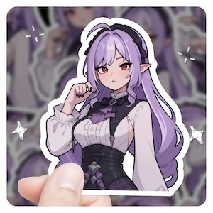 Zenless Zone Zero Sticker | Vivian Sticker | 3&quot; Vinyl Sticker | Vivian Zenless Zone Zero | Vivian Sticker | Vivian Fanart