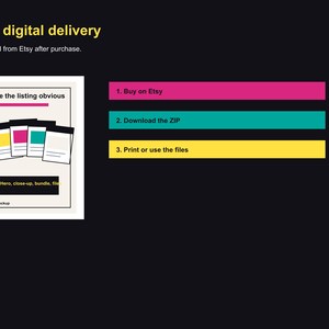 Etsy Seller Mockup Kit, Digital Product Listing Image System, SEO Worksheet, Pinterest Prompt Pack imagen 6