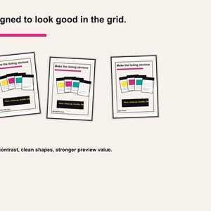 Etsy Seller Mockup Kit, Digital Product Listing Image System, SEO Worksheet, Pinterest Prompt Pack imagen 5
