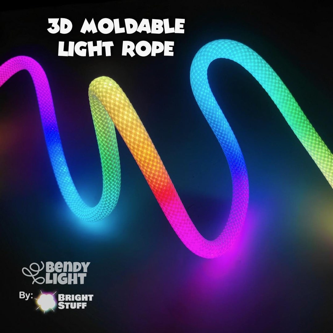 Bendable Rope Light 3D Bendable LED Rope Light | Custom Neon Sign - Etsy