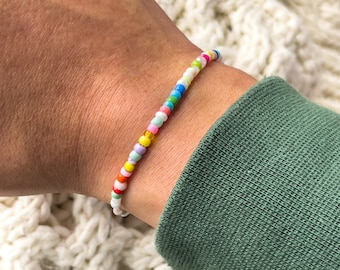 buntes Perlenarmband Herren | buntes Perlenarmband | Surfer Armband | Herrenarmband | Geschenk für Männer | Männerarmband