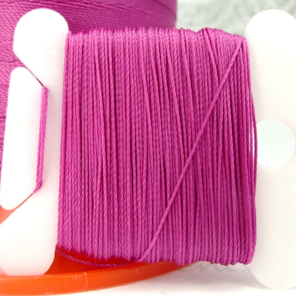 Pattye's FUCHSIA Serafil Thread, Silk Like Pearl Knotting Thread, Beading, Pearl Stringing, Orchid, Pink, Purple 40 30 20 15 10