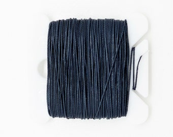 Heavy Tenara® HTR 138 Cord, CHARCOAL Thread, PTFE, Synthetic, Knot, Braid, Crochet, mend outdoor fabric, Coal