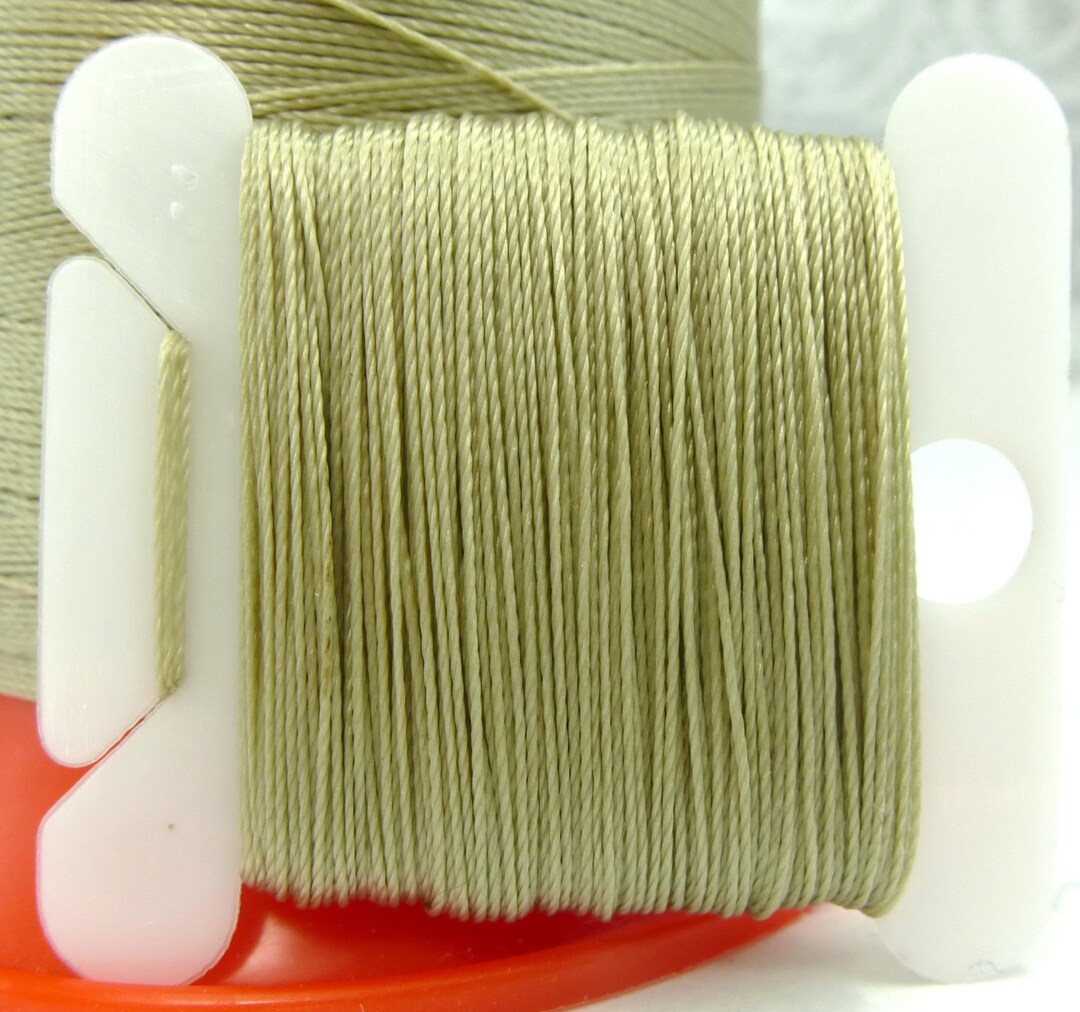 Strings Like Thread CORK Serafil Thread: Silk-like Polyester for Pearl Stringing, Knotting ...