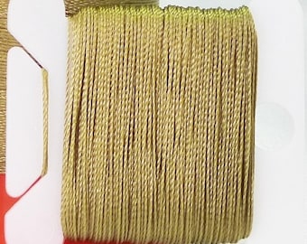 BRONZE Serafil Thread: Silk-Like Polyester for Pearl Stringing, Knotting & Beading Jewelry, Sizes 40 30 20 15 10