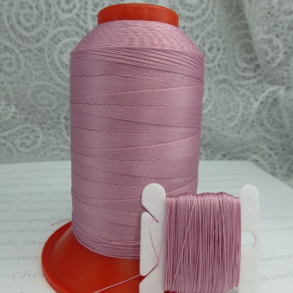 Pattye's PINK Serafil Thread, Silk Like Pearl Knotting, Beading, Pearl Stringing, Large Spool