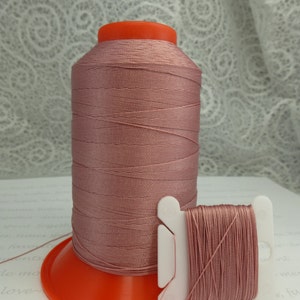 Pattye&#39;s ROSE, Serafil Thread, Silk Like Knotting, Beading, Stringing, Large Spool Pink