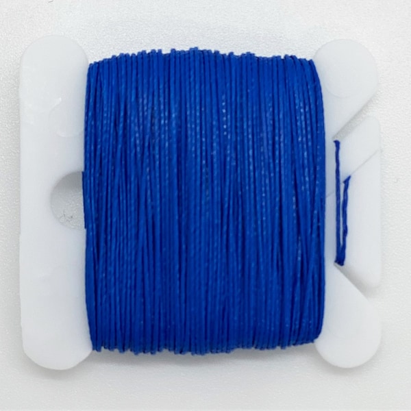 Pattye's Heavy Tenara® HTR 138 Cord, Blue Thread, PTFE, Synthetic, Knot, Braid, Crochet, mend outdoor fabric