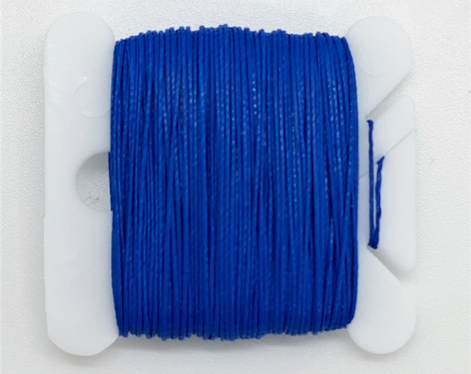 Pattye's Heavy Tenara® HTR 138 Cord, Blue Thread, PTFE, Synthetic, Knot, Braid, Crochet, mend outdoor fabric