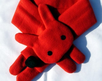 Red Bunny Scarf