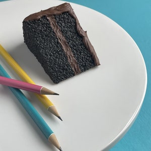 Mini  message cake - faux cake.