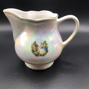 Vintage 1970er Jahre Osteuropäischer Milch Krug. 4cm