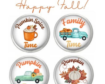 Fall - Autumn - Pumpkin Spice - Snap, Compatible with Ginger Snaps, 18mm Snap Button, Fits Women's Snap Jewelry, Gift for Women