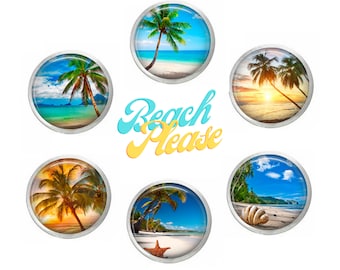 Beach Hand Pressed Snap Jewelry Ginger Charm Inspirational Snap 20MM Button Fits Custom Bracelets, Necklaces, Keychains, Rings