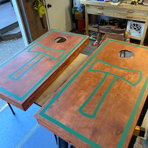 Custom Wood Cornhole Boards