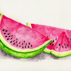 Watermelon Watercolor
