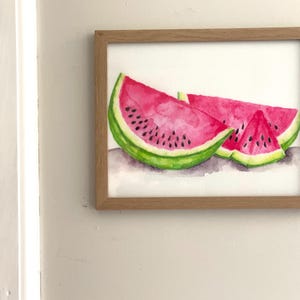 Watermelon Watercolor