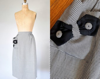 Janice 1950s pencil skirt, high waisted skirt, skirt with pockets, pin up girl
