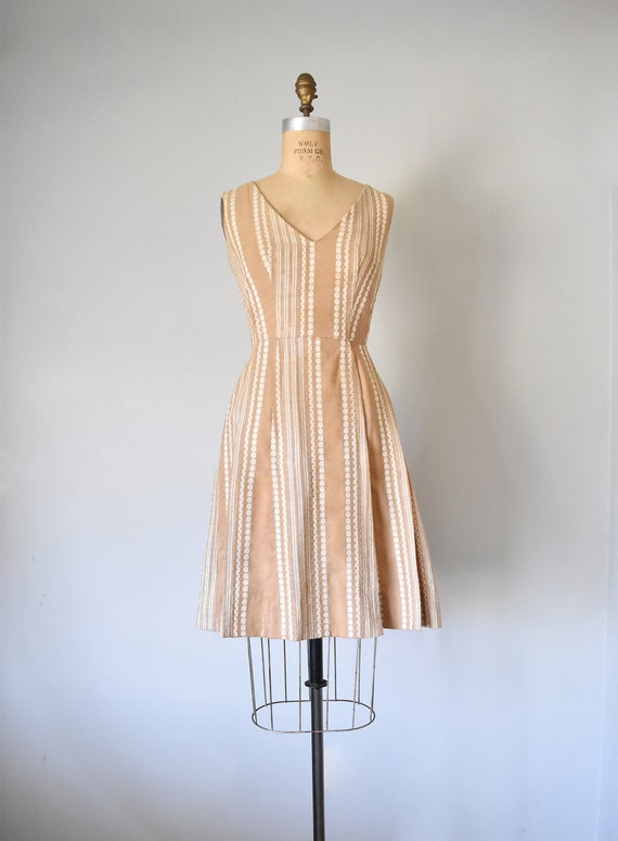 Vogue Paris Original summer dress, cotton 1960s d… - image 2