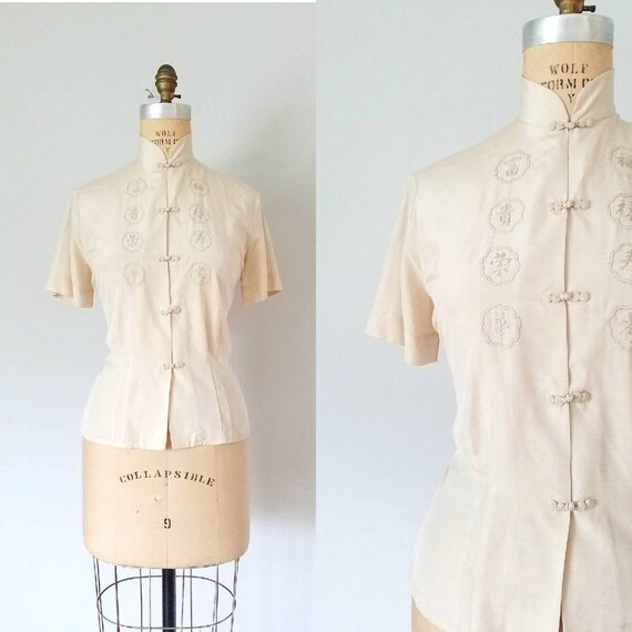 plus size white silk blouse