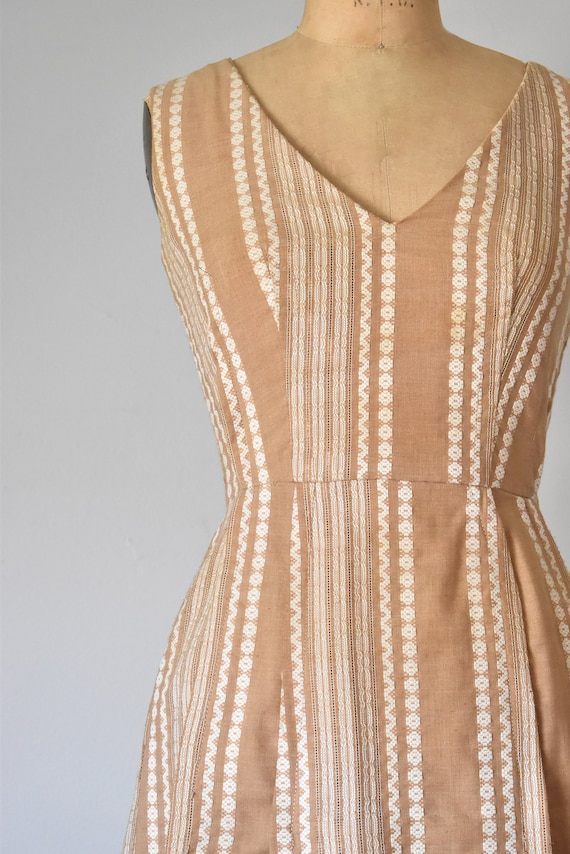 Vogue Paris Original summer dress, cotton 1960s d… - image 3