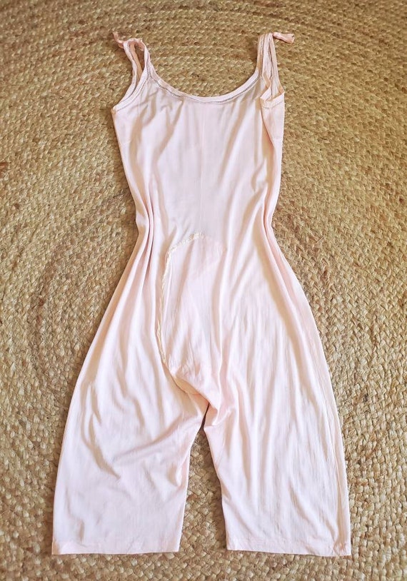 Shelby edwardian silk one piece romper, vintage l… - image 4