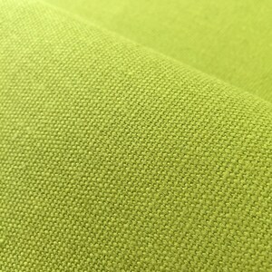 Gorgeous Green Hemp & Organic Cotton fabric for interiors or upholstery, perfect for printing projects image 1