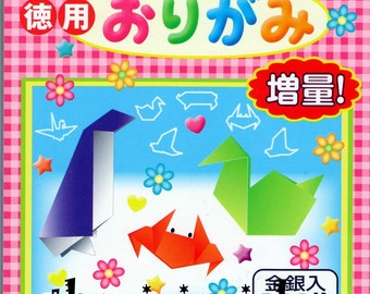 JAPANESE ORIGAMI PAPER 15cm Solid Mixed Color 100 Sheets