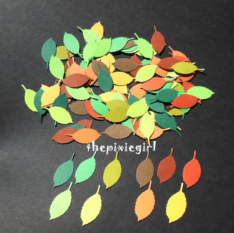 MARTHA STEWART Rose Leaf Paper Punches 100 Die Cut Punchies Etsy