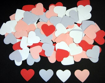 MARTHA STEWART PUNCH 100 Heart Paper Punchies Die Cuts Embellishments