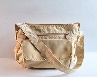 Water Resistant Nylon Messenger Bag - Shoulder bag, Crossbody bag, customization travel bag, light weight bag, women everyday bag - PATTY