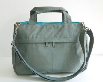 Water Resistant Nylon Messenger Bag Cross Body Handbag - Etsy