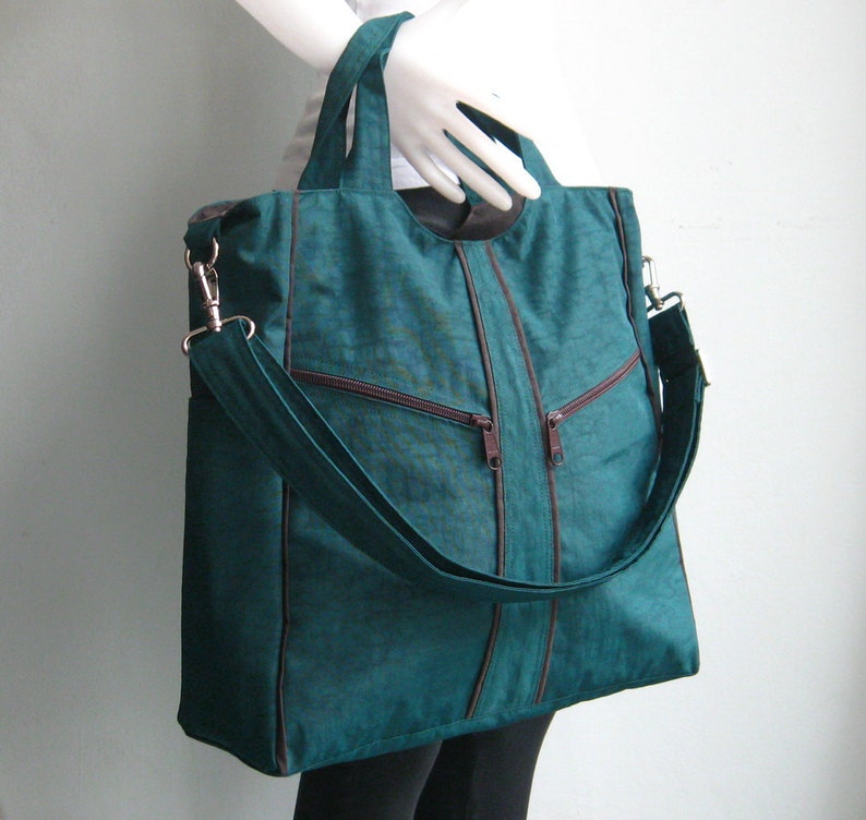 Travel bag Sale Handbag Tote Women Dark Teal Water-Resistant Diaper bag ALLISON Messenger bag All purpose bag Crossbody bag